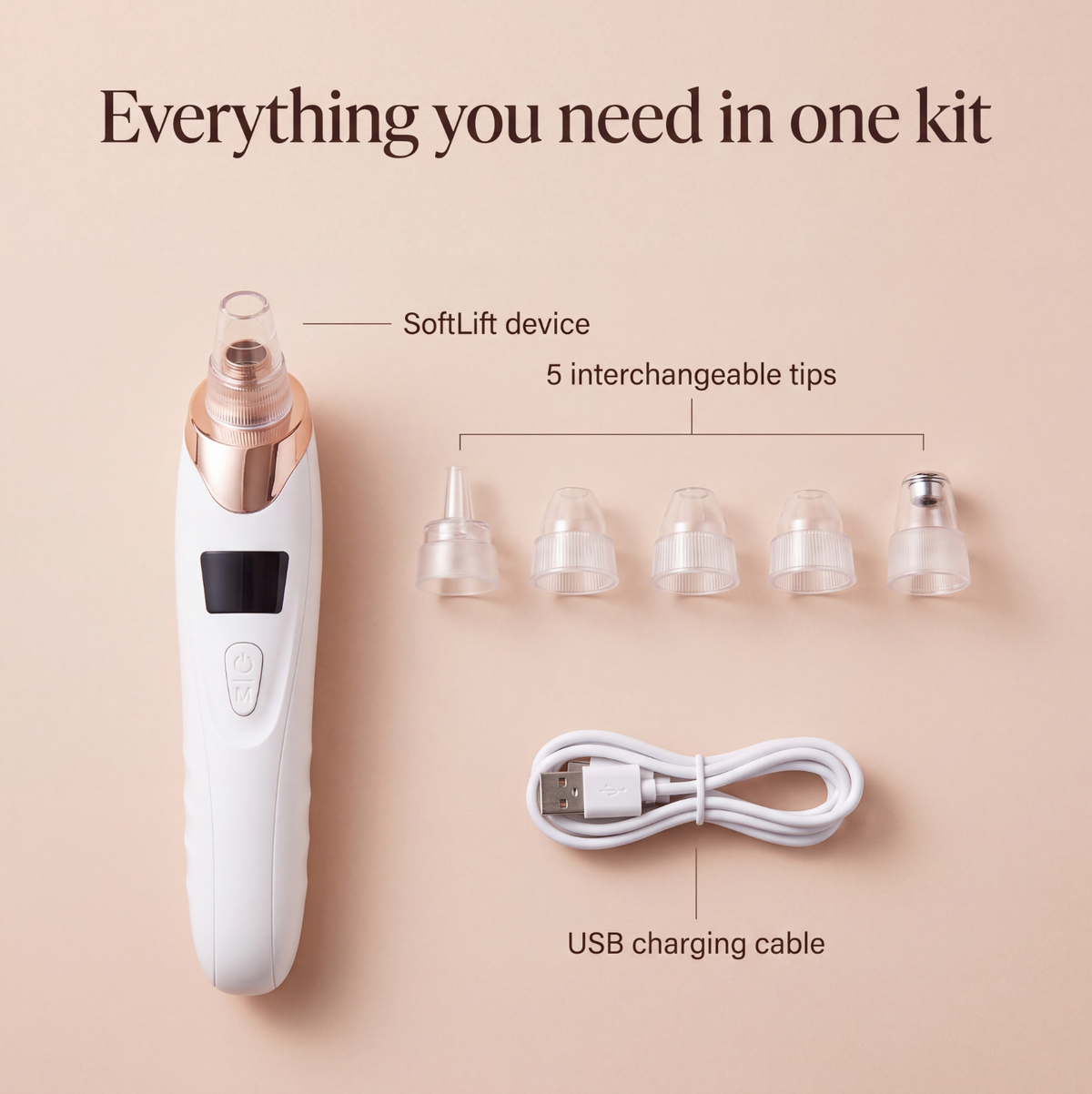 Dotless SoftLift™ Gentle Pore Vacuum